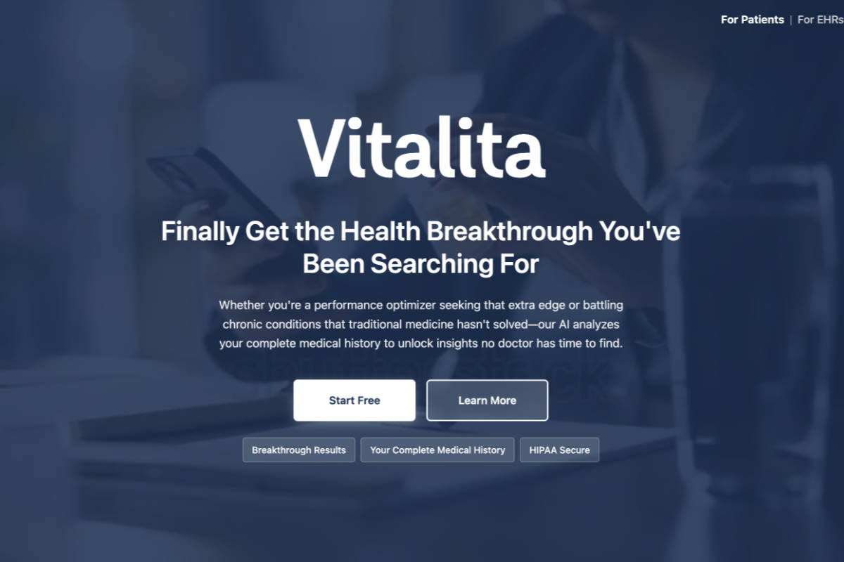 Vitalita Website